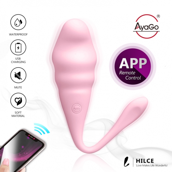 Hilce - APP Control Vibrator - Pink 